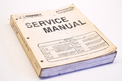 OEM Mercury 90-13645--2 Service Manual 1987-93 70.75.80.90.100.115 HP