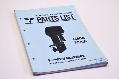 OEM Tohatsu M80A/M90A Parts List