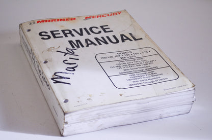 OEM Mercury Service Manual 105/140 Jet/135/150/175/200/225 Models