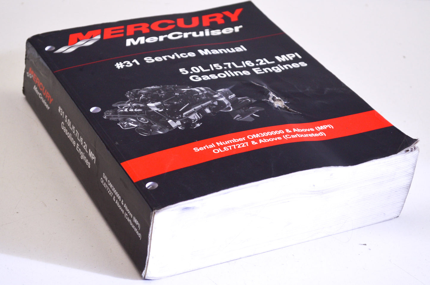 OEM Mercury Service Manual #31 5.0L/5.7L/6.2L MPI Gas Engines
