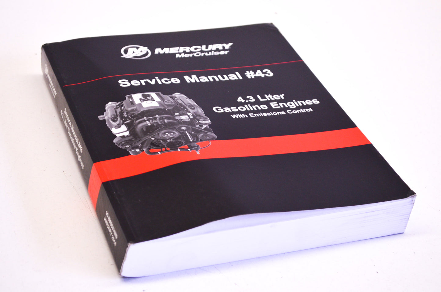 OEM Mercury 90-8M0041669 Service Manual #43 4.3 Liter Gas Engines NOS