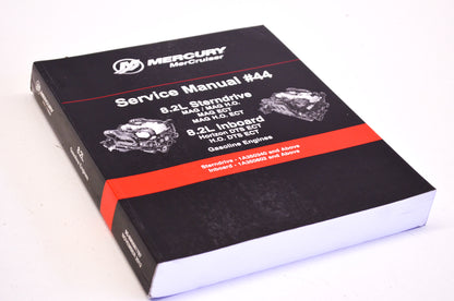 OEM Mercury 90-8M0081787 Service Manual #44 8.2L Sterndrive/8.2L Inboard NOS