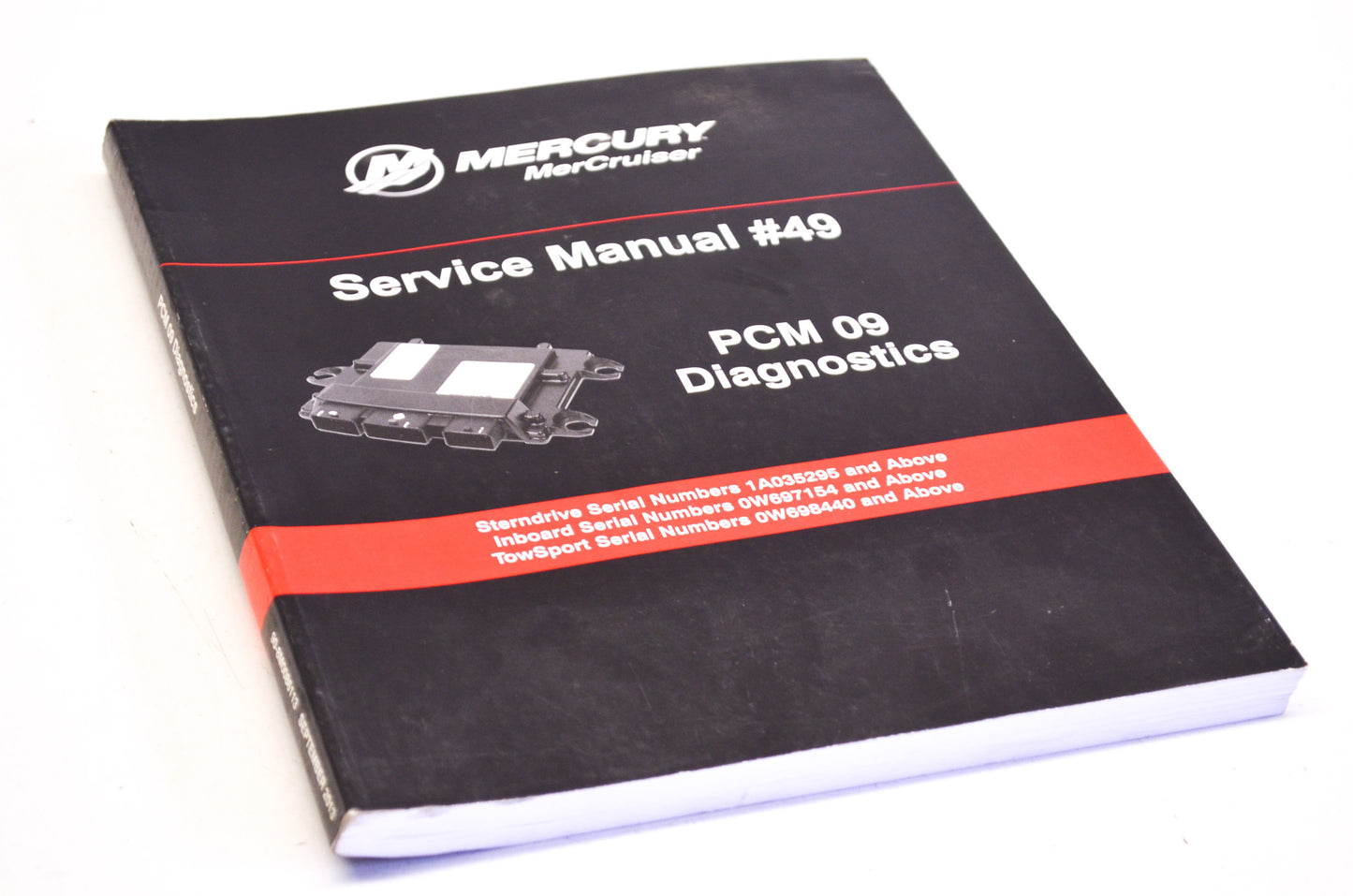 New OEM Mercury Service Manual #49 PCM 09 Diagnostics NOS