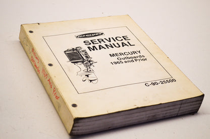 OEM Mercury Service Manual Mercury Outboards 1965 and Prior