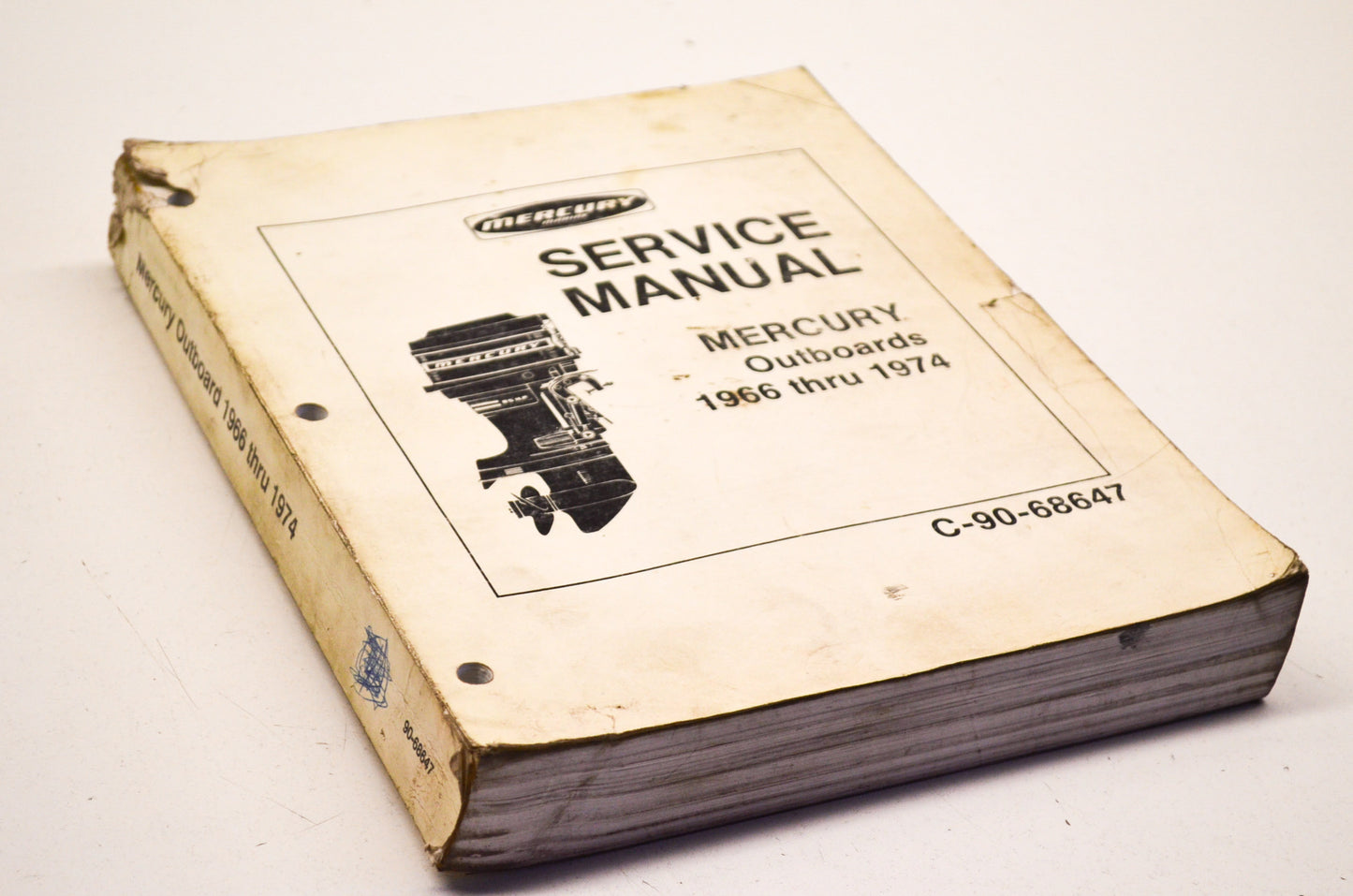 OEM Mercury Service Manual Mercury Outboards 1966-74