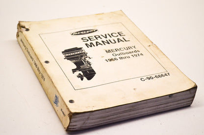 OEM Mercury Service Manual Mercury Outboards 1966-74