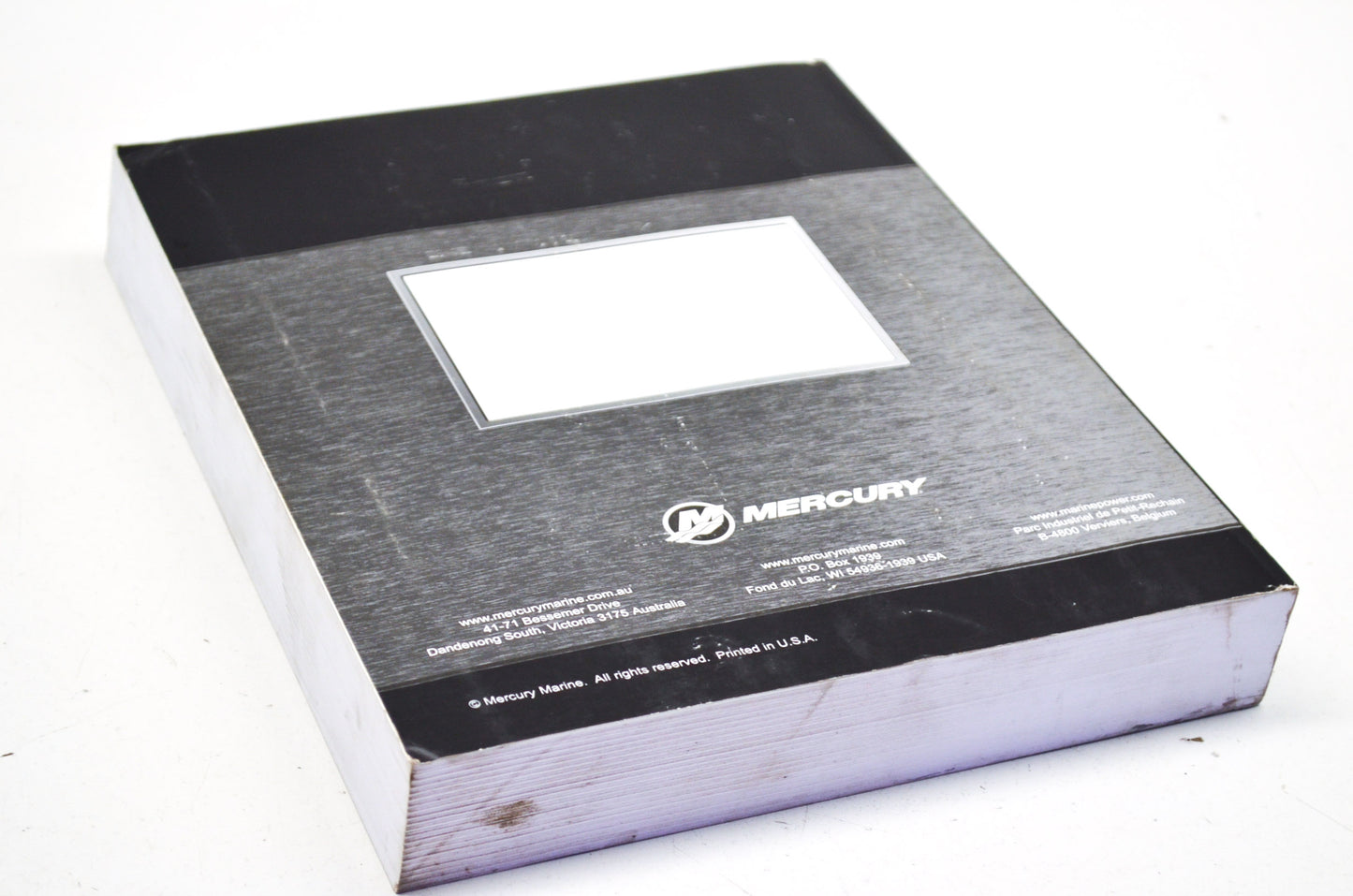 OEM Mercury Service Manual 75/90/115 4-Stroke 2.1L 60/100/115 4-Stroke 2.1L (EU)