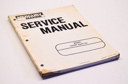OEM Mercury 90-858804 Service Manual 120XR2 Sport Jet