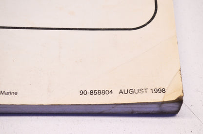 OEM Mercury 90-858804 Service Manual 120XR2 Sport Jet