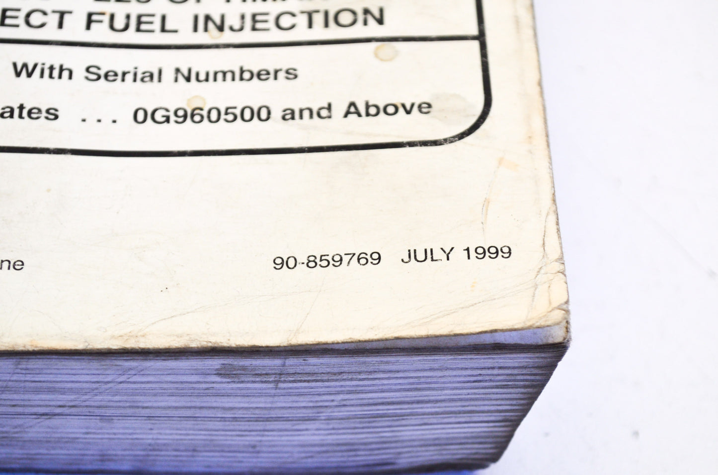 OEM Mercury Service Manual 200/225 Optimax DFI