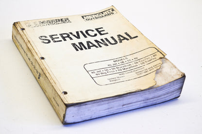 OEM Mercury Service Manual 45 Jet/50/55/60 HP