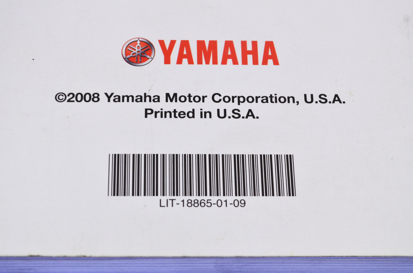 OEM Yamaha LIT-18865-01-09 Technical Update 2009 Marine
