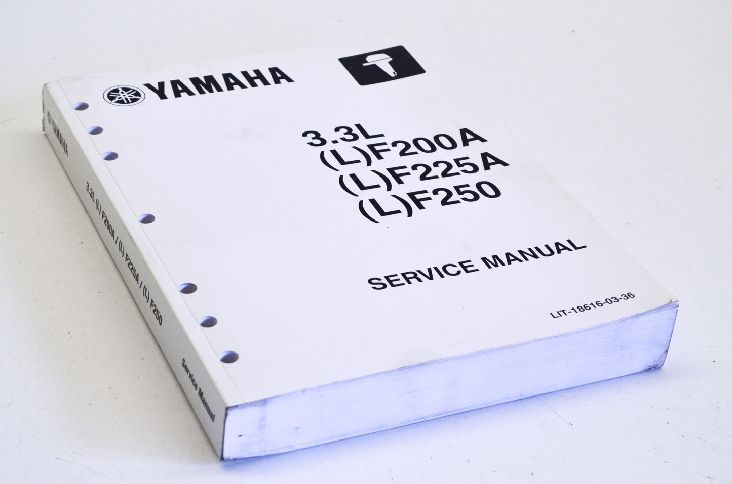 New OEM Yamaha 3.3L (L) F200A/F225A/F250 Service Manual NOS