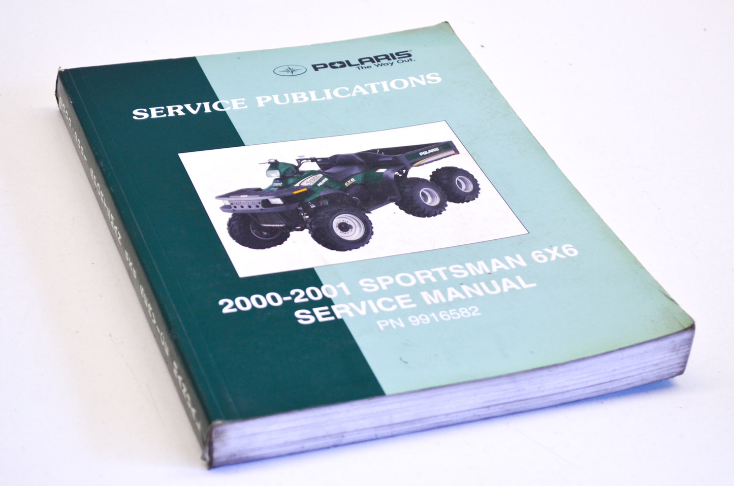 OEM Polaris 2000-2001 Sportsman 6x6 Service Manual