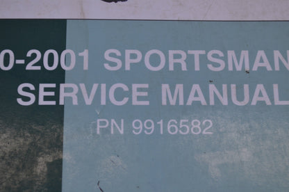 OEM Polaris 2000-2001 Sportsman 6x6 Service Manual