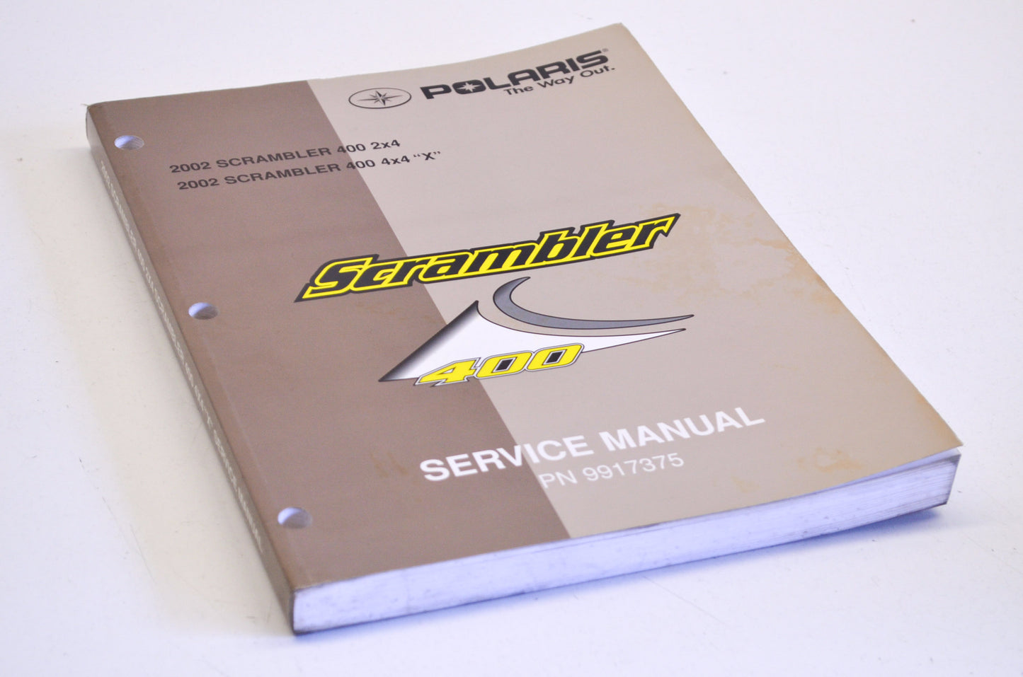 OEM Polaris 9917375 Scrambler 400 Service Manual