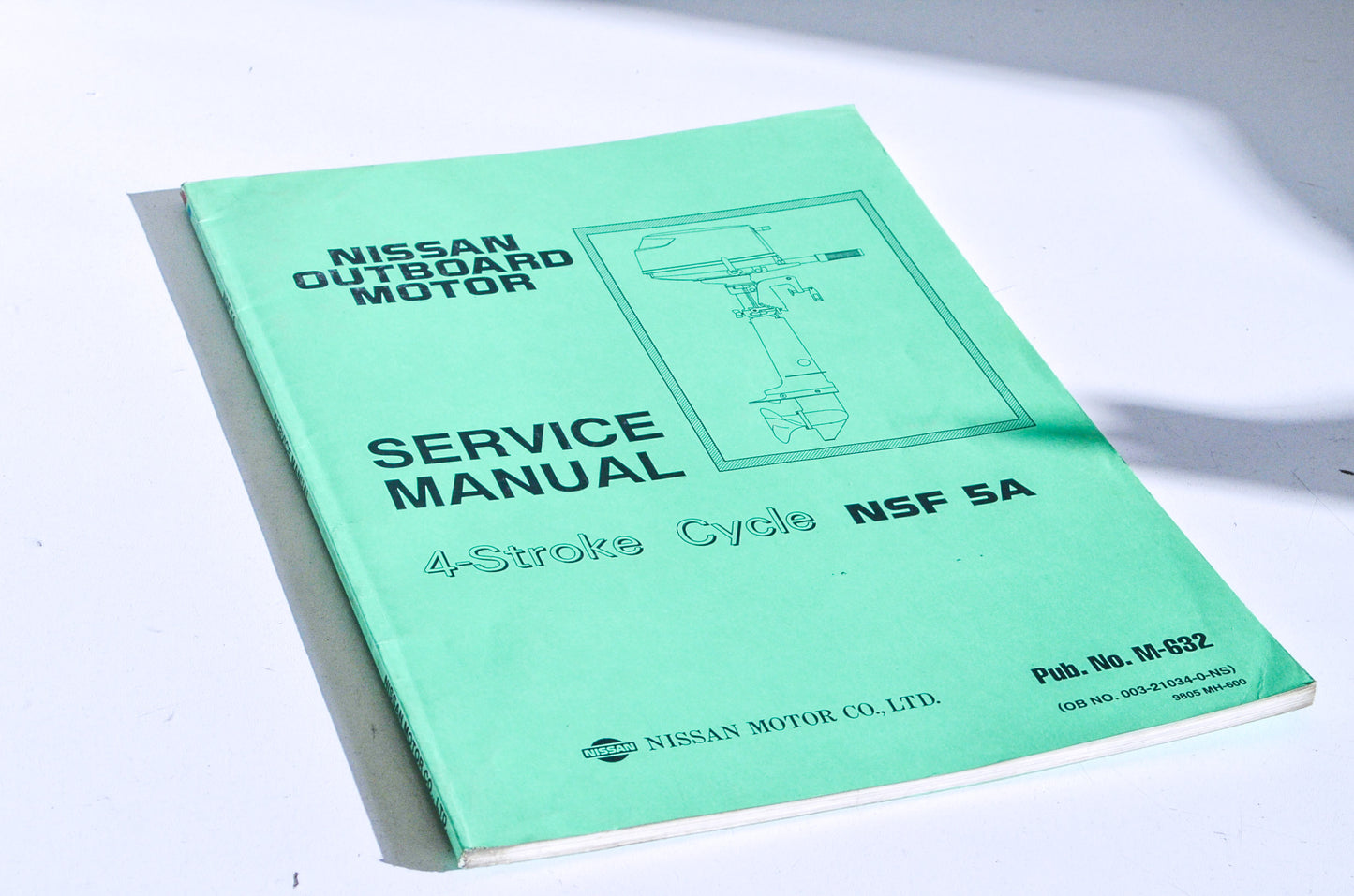 OEM Tohatsu NSF 5A 4-Stroke Service Manual
