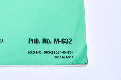 OEM Tohatsu NSF 5A 4-Stroke Service Manual