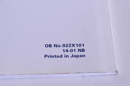 New OEM Tohatsu BFT 115A/150A Rigging Manual NOS