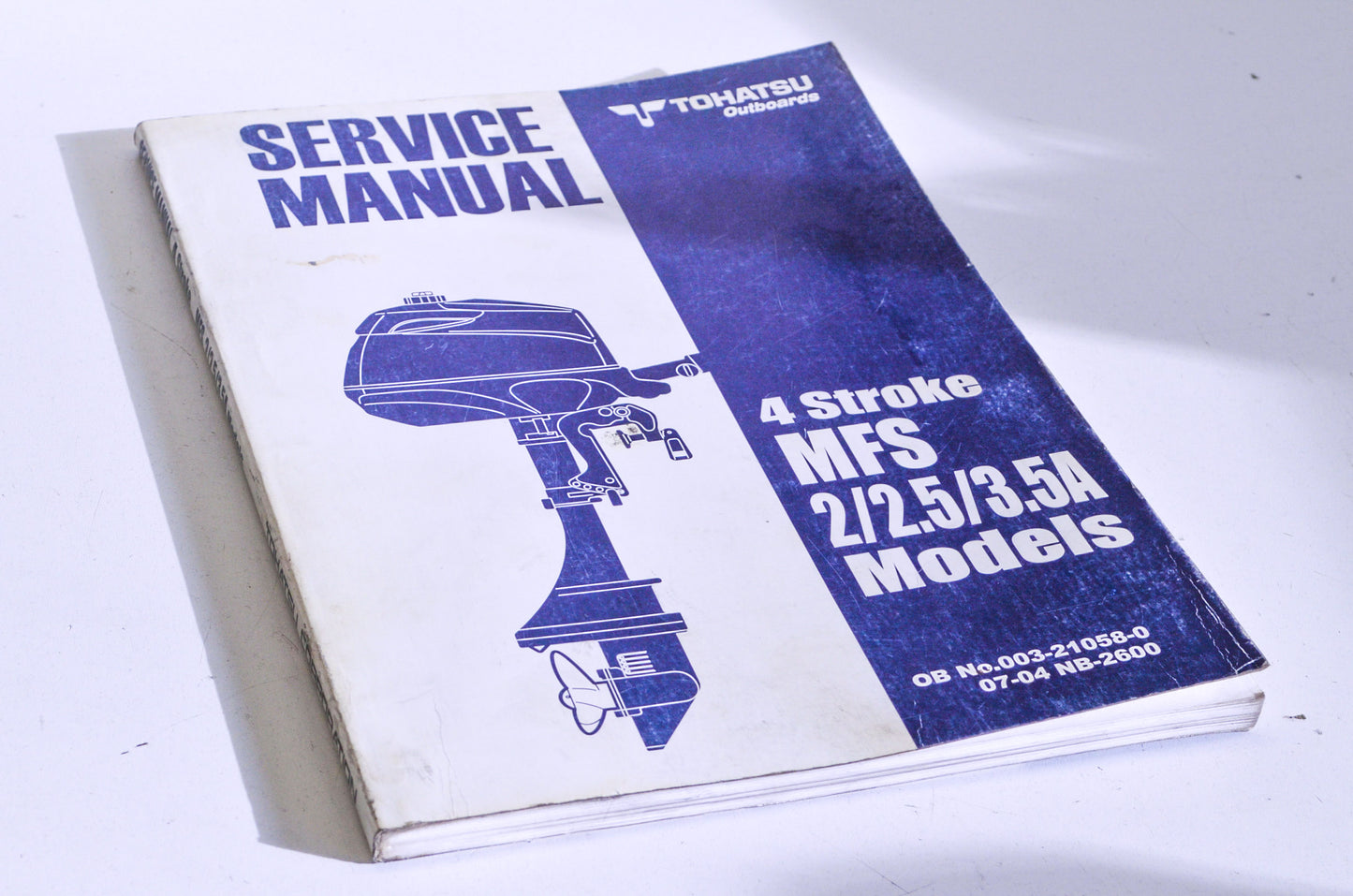 OEM Tohatsu 4-Stroke MFS 2/2.5/3.5A Service Manual