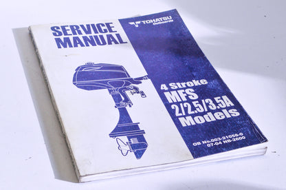 OEM Tohatsu 4-Stroke MFS 2/2.5/3.5A Service Manual