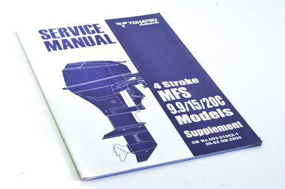 OEM Tohatsu 4-Stroke MFS 9.9/15/20C Service Manual