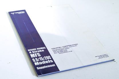 OEM Tohatsu 4-Stroke MFS 9.9/15/20C Service Manual