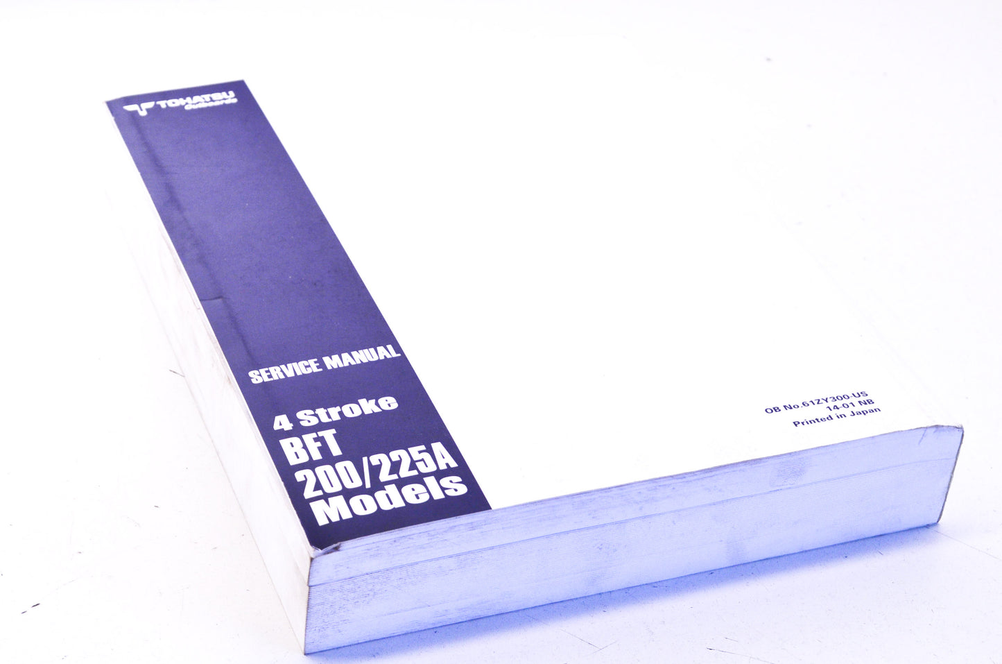 OEM Tohatsu 4 Stroke BFT 200/225A Service Manual
