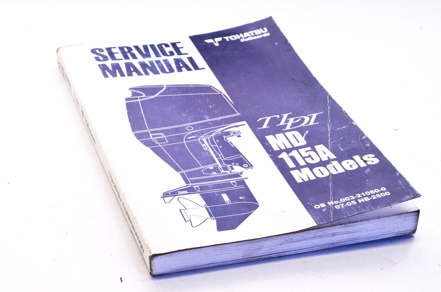 OEM Tohatsu TLDI MD 115A Models Manual