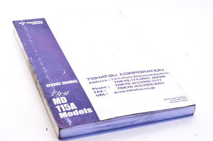 OEM Tohatsu TLDI MD 115A Models Manual