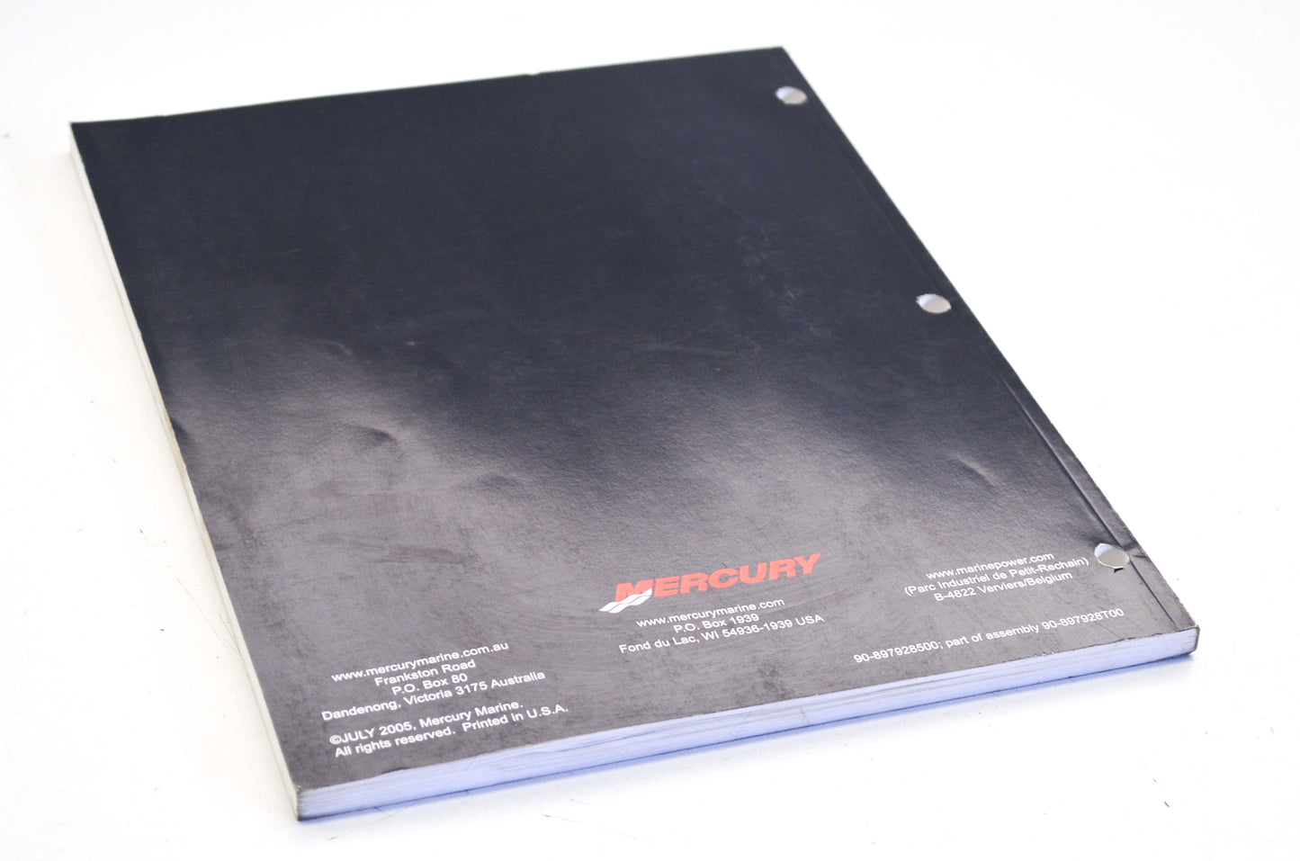 OEM Mercury 90-897928500 Service Manual 135/150/174 Verado 4-Stroke Section 5