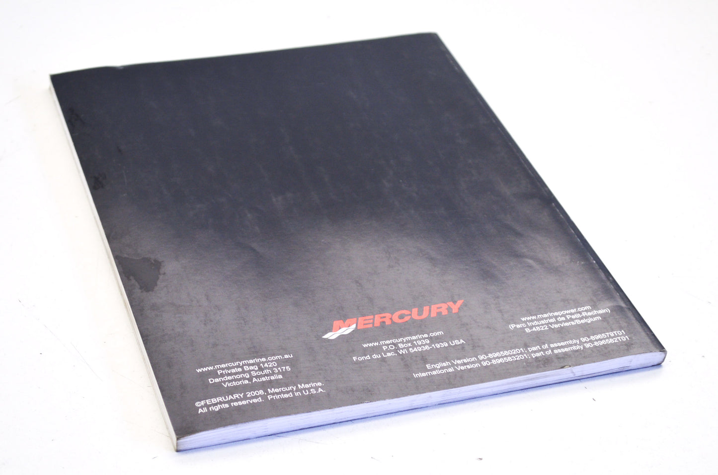 OEM Mercury Service Manual 200/225/250/275/300 Verado Section 2
