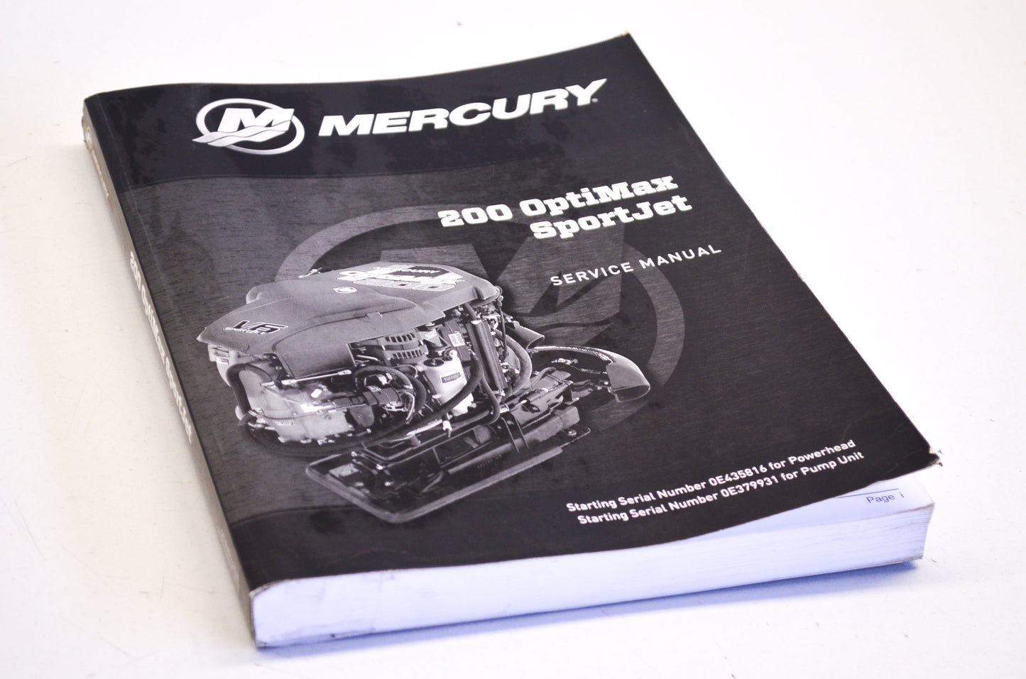 OEM Mercury 90-8M0112028 Service Manual 200 OptiMax SportJet NOS