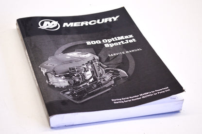 OEM Mercury 90-8M0112028 Service Manual 200 OptiMax SportJet NOS