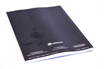 OEM Mercury 90-856249 Service Manual Big Tiller