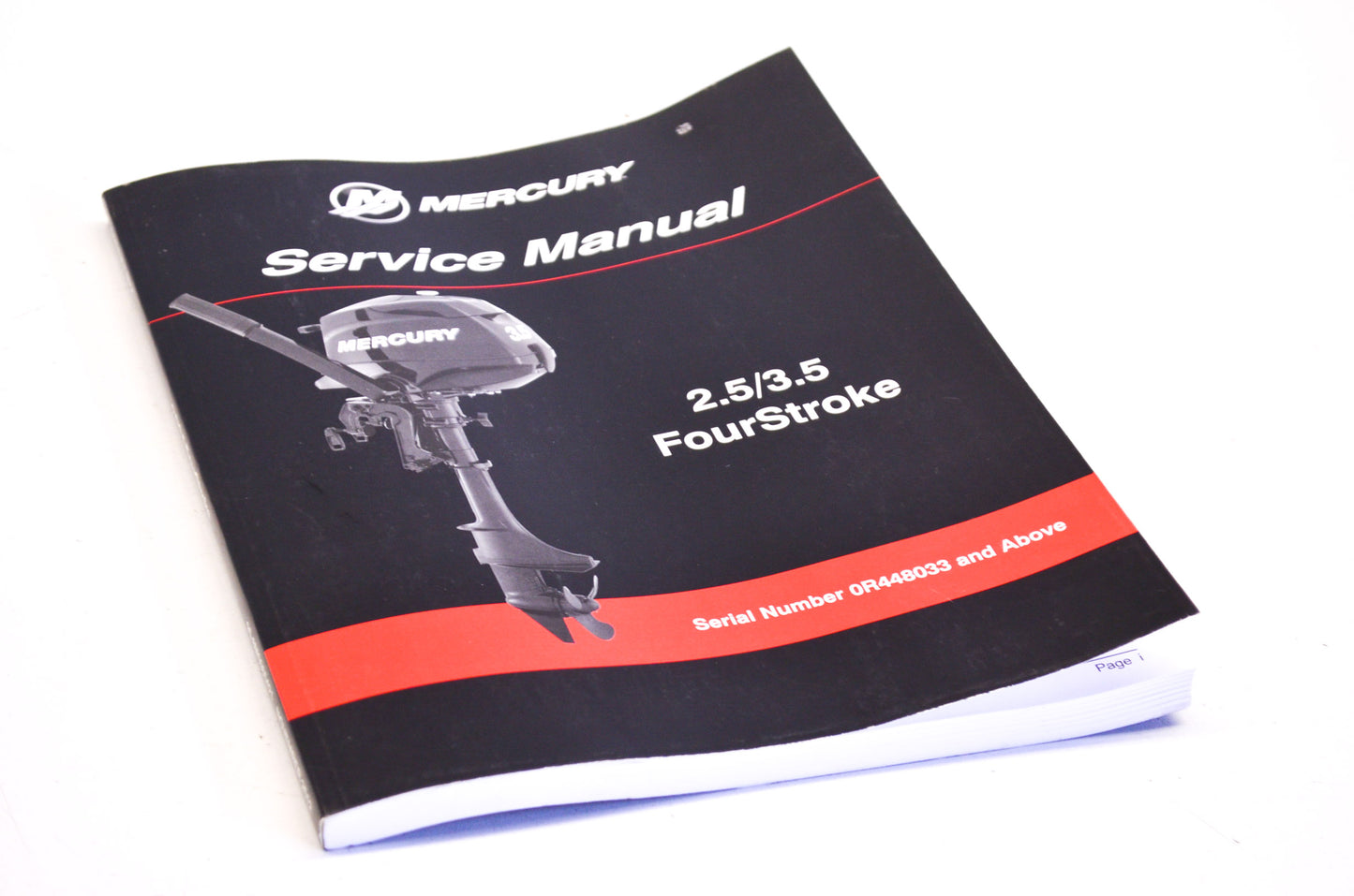 OEM Mercury 90-8M0065421 Service Manual 2.5/3.5 FourStroke NOS