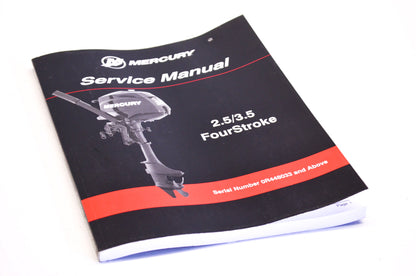 OEM Mercury 90-8M0065421 Service Manual 2.5/3.5 FourStroke NOS