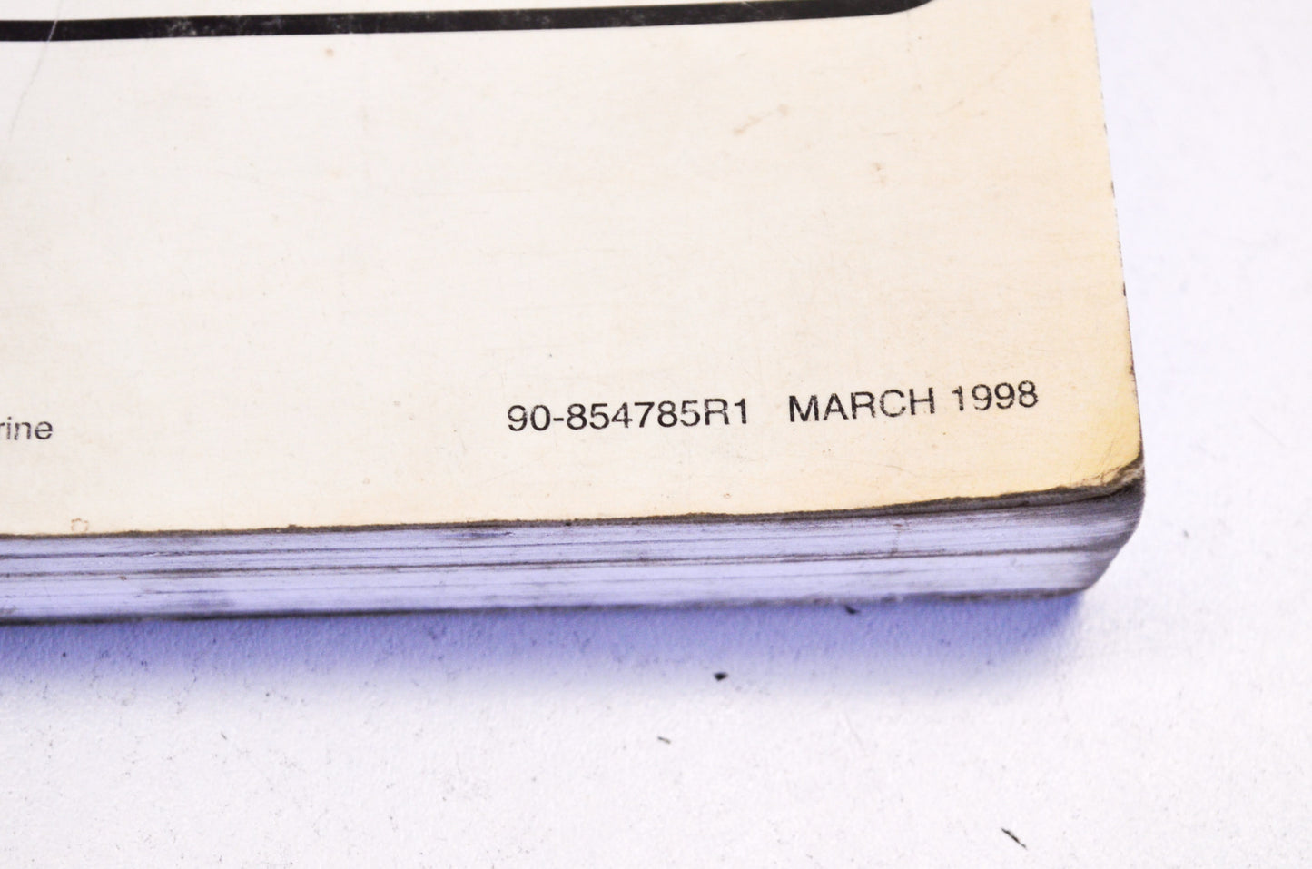OEM Mercury Service Manual 25 Bigfoot 4-Stroke
