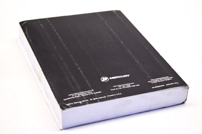 OEM Mercury Service Manual 75/90/115 EFI 80/100/115 4-Stroke EFI (EU)