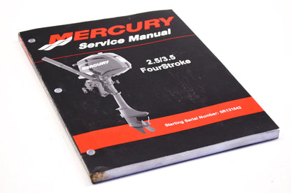 OEM Mercury 90-899925 2.5/3.5 Fourstroke Service Manual