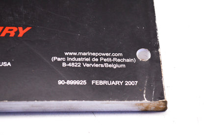 OEM Mercury 90-899925 2.5/3.5 Fourstroke Service Manual