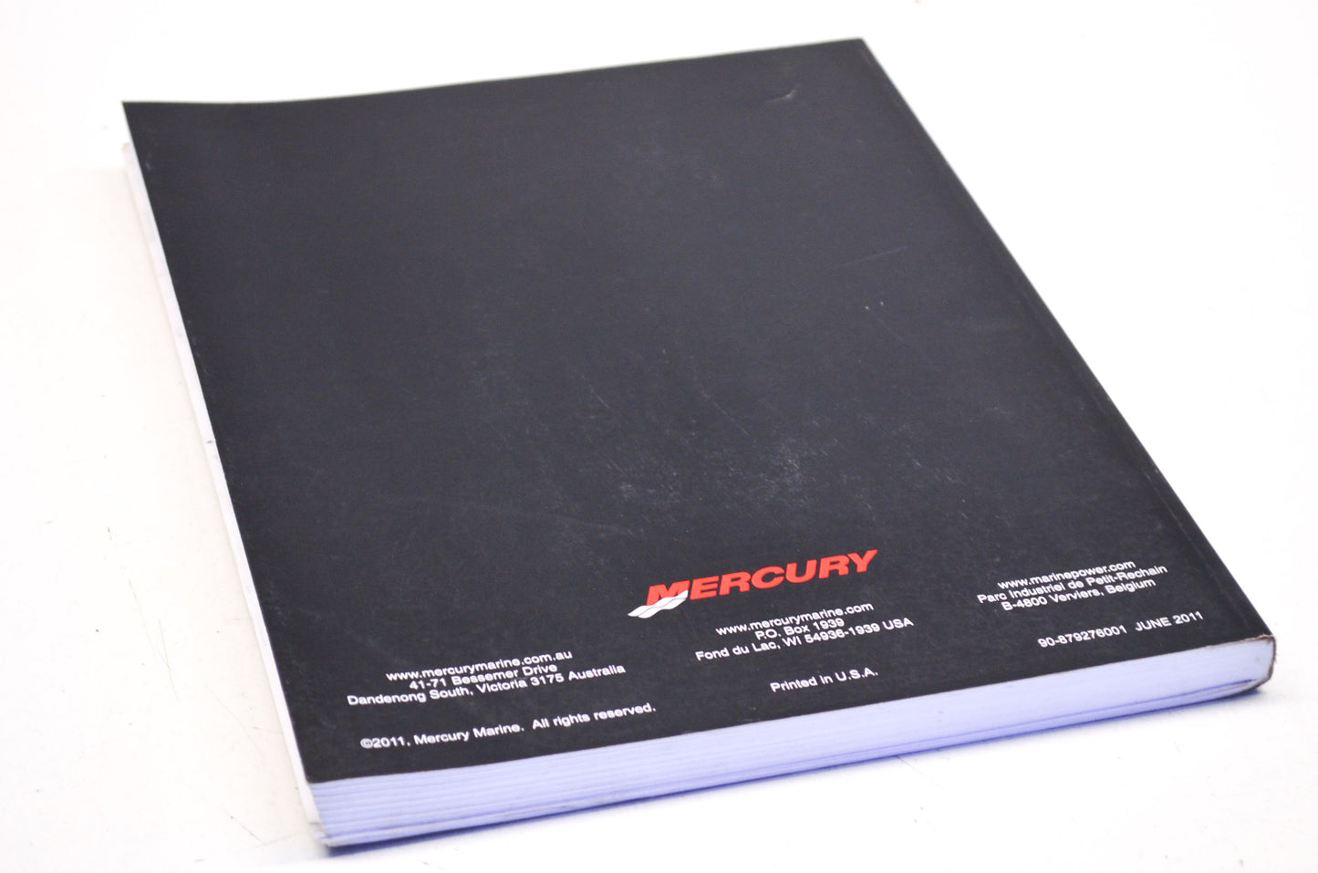 OEM Mercury 90-879276001 4/5/6 HP 4-Stroke Service Manual