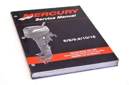 OEM Mercury Service Manual 6/8/9.9/10/15 HP