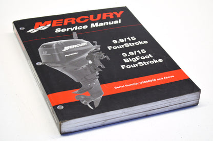 OEM Mercury Service Manual 9.9/15 BigFoot 4-Stroke