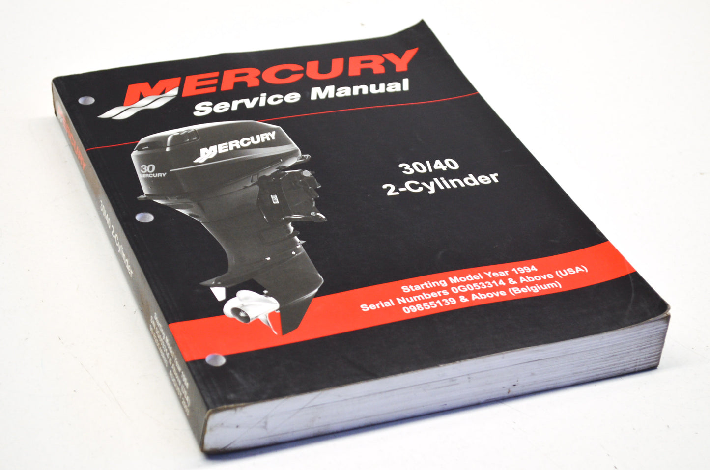 OEM Mercury Service Manual 30/40HP 2-Cyliner