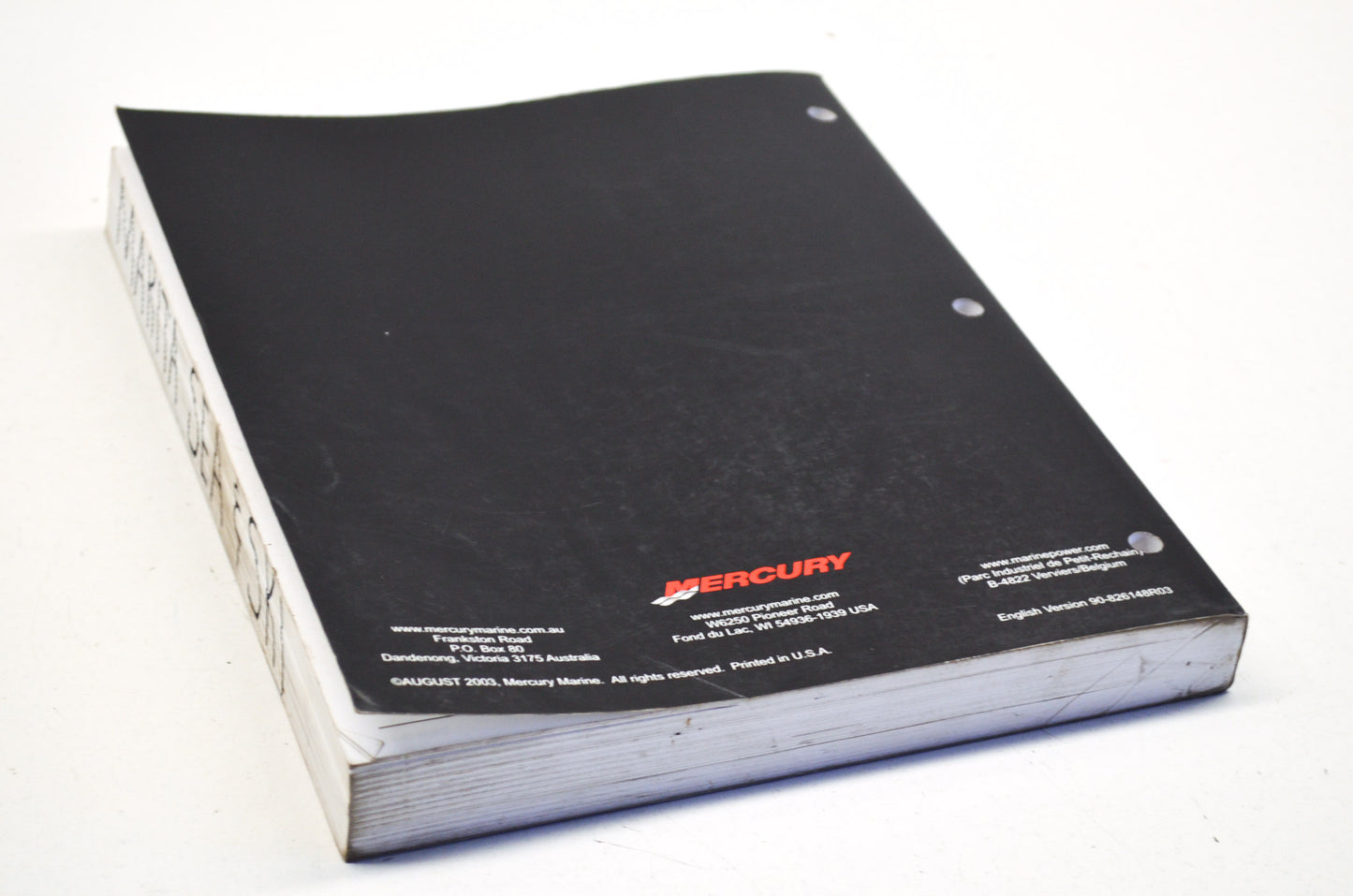 OEM Mercury Service Manual 30/40HP 2-Cyliner