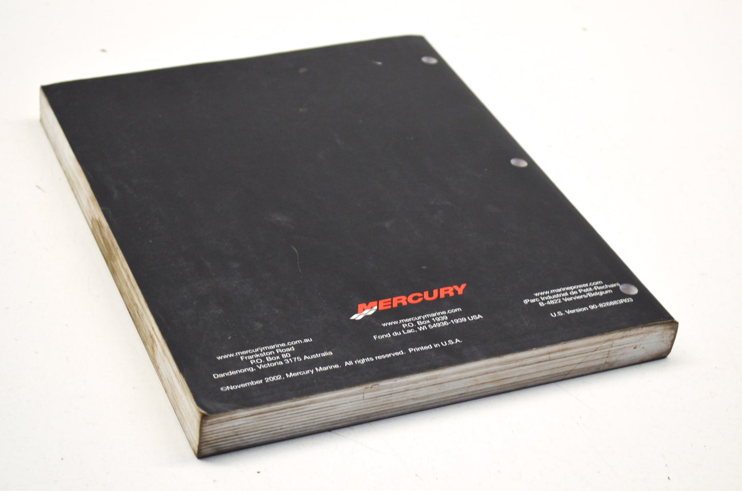 OEM Mercury Service Manual 20 Jet/20/25HP 25 Marathon/25 Seapro