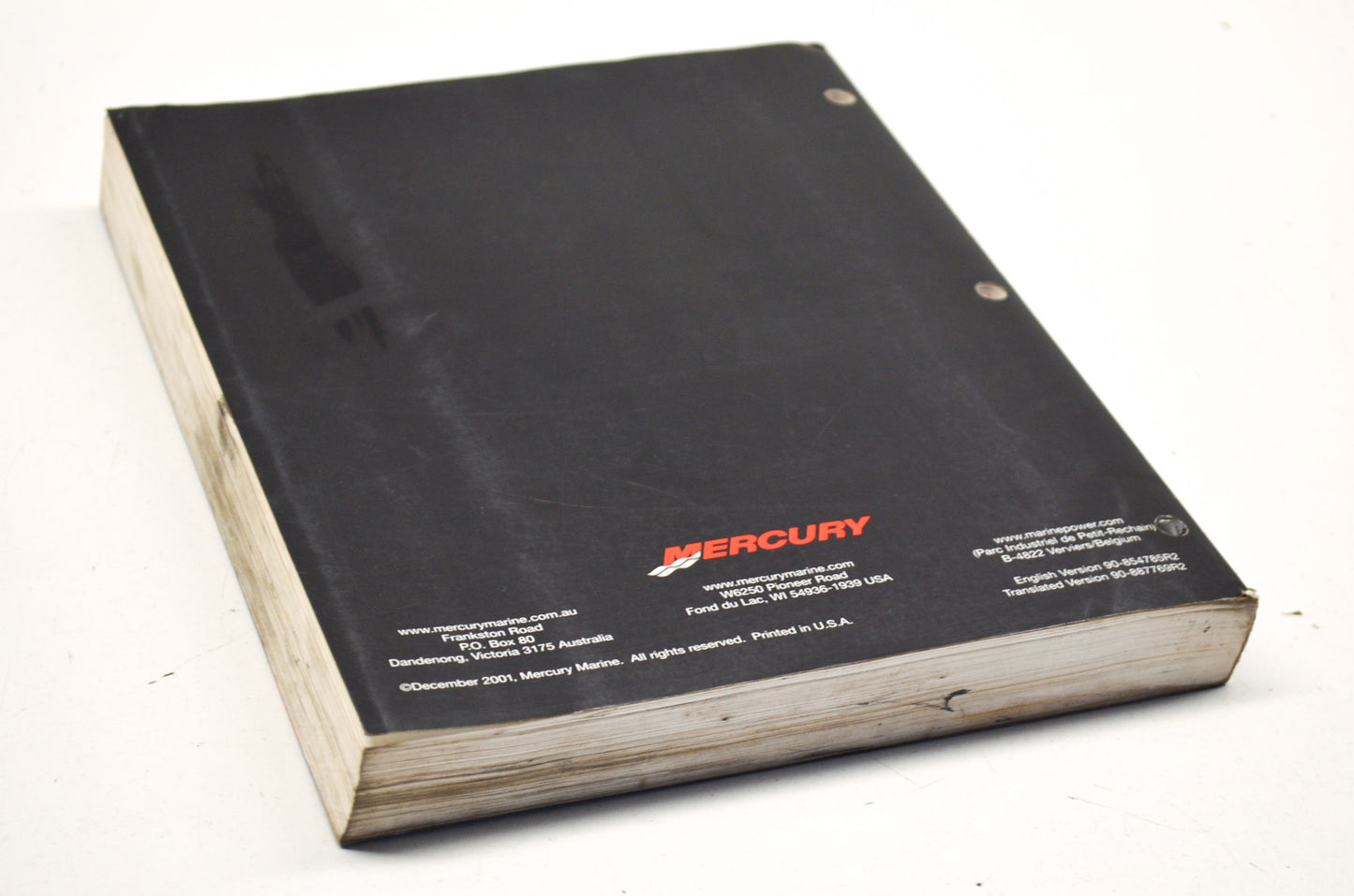 OEM Mercury 90-854785R2 Service Manual 25 Bigfoot 4-Stroke