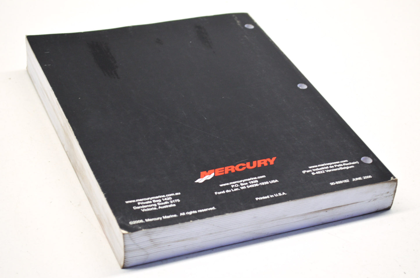 OEM Mercury Service Manual 25/30HP 4-Stroke EFI