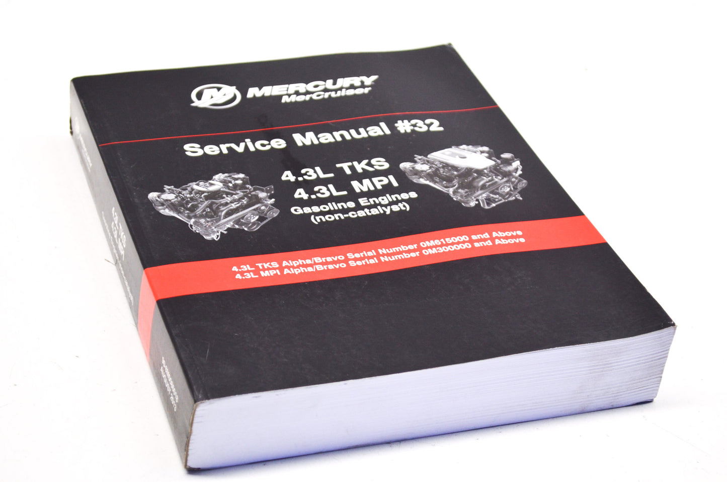 OEM Mercury 90-8M0086018 Service Manual #32 4.3L TKS/MPI Gas Engines NOS